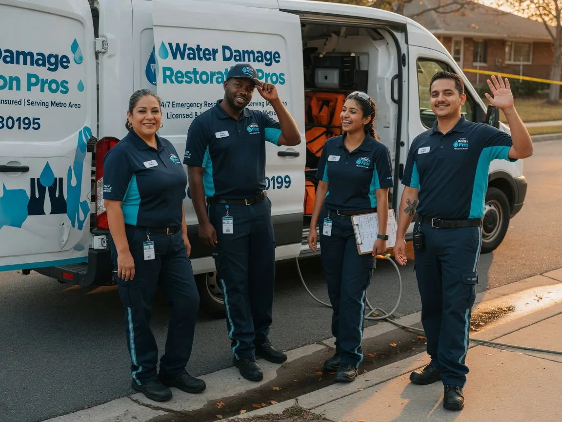 Water Damage Restoration company in Bellville, TX